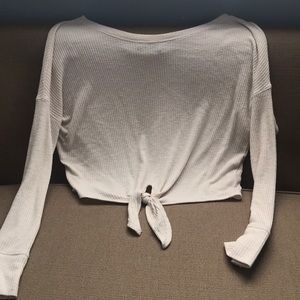 Abercrombie & Fitch S Champagne/Tan long sleeve